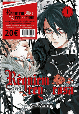 PACK R�QUIEM POR EL REY DE LA ROSA, VOL. 1, 2 Y 3