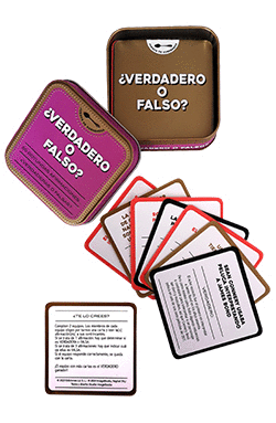 JUEGO SOBREMESA VERDADERO O FALSO