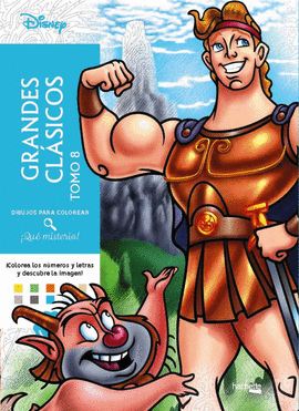 DIBUJOS PARA COLOREAR. �QU� MISTERIO! GRANDES CL�SICOS TOMO 8