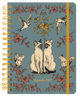 AGENDA ANUAL SEMANAL 2027 LAURA AGUST� 