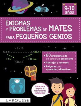 ENIGMAS Y PROBLEMAS DE MATES PARA PEQUEOS GENIOS (9-10 AOS)