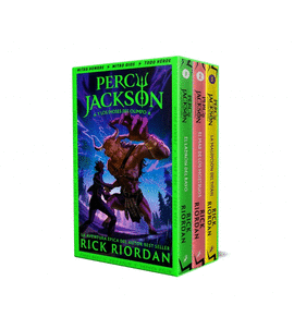 PERCY JACKSON Y LOS DIOSES DEL OLIMPO (ESTUCHE CON: EL LADRN DEL RAYOEL MAR DE