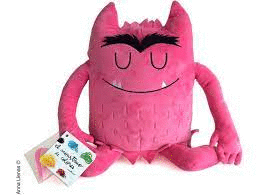 MONSTRUO DE COLORES (PELUCHE ROSA) (BOLSA DE PL�STICO)
