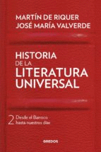 HISTORIA DE LA LITERATURA UNIVERSAL VOL 2