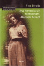 HERENCIA SIN TESTAMENTO HANNAH ARENDT