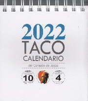TACO CALENDARIO SABRADO CORAZÓN (2022) PEANA