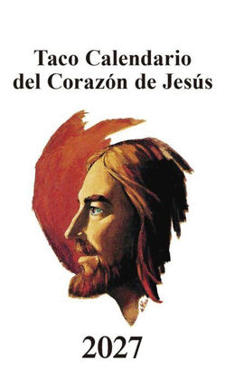 TACO CALENDARIO DEL CORAZ�N DE JES�S (2027) CL�SICO