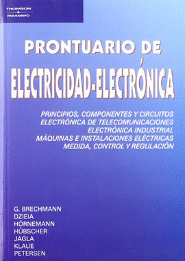 PRONTUARIO DE ELECTRICIDAD-ELECTRNICA