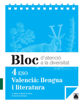 BLOC D'ATENCI A LA DIVERSITAT. VALENCI: LLENGUA I LITERATURA 4 ESO - ED. 2016