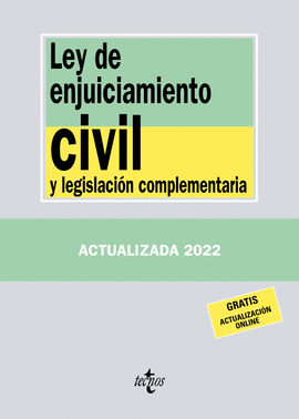 LEY DE ENJUICIAMIENTO CIVIL Y LEGISLACI�N COMPLEMENTARIA