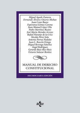 MANUAL DE DERECHO CONSTITUCIONAL