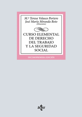 CURSO ELEMENTAL DE DERECHO DEL TRABAJO Y LA SEGURIDAD SOCIAL