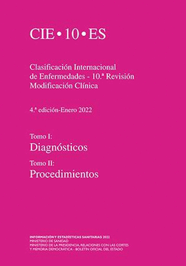 CLASIFICACIN INTERNACIONAL DE ENFERMEDADES. 10 REVISIN. CIE-10-ES