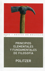 PRINCIPIOS ELEMENTALES Y FUNDAMENTALES DE FILOSOF�A