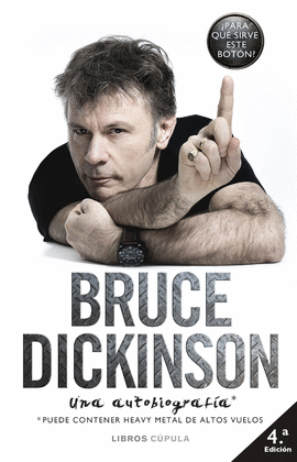BRUCE DICKINSON. EDICIN TAPA BLANDA