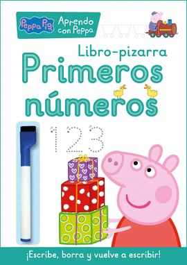 PRIMEROS NMEROS (LIBRO-PIZARRA) (PEPPA PIG. CUADERNO DE ACTIVIDADES)