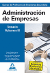 ADMINISTRACION EMPRESAS VOL.III