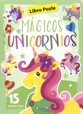 MGICOS UNICORNIOS (LIBRO PUZLE)