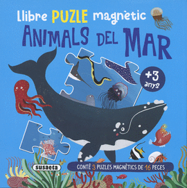 LLIBRE PUZLE MAGNETIC ANIMALS DEL MAR