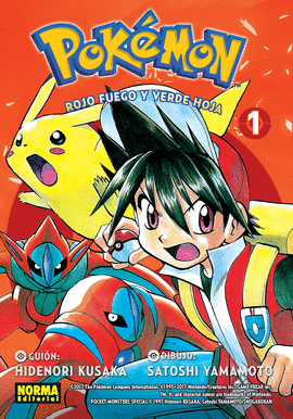 POKMON (13) ROJO FUEGO Y VERDE HOJA (1)