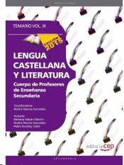 LENGUA CASTELLANA Y LITERATURA. TEMARIO