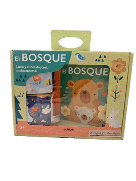 BOSQUE (ESTUCHE LIBRO Y CUBOS DE JUEGO MULTISENSORIAL)