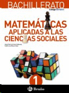 MATEMATICAS APLICADAS A LAS CIENCIAS SOCIALES 1 BACH