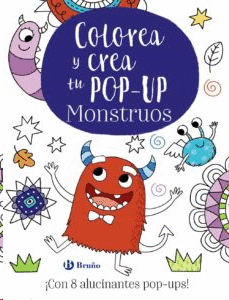 COLOREA Y CREA TU POP-UP MONSTRUOS