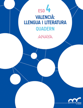 VALENCI�: LLENGUA I LITERATURA 4. QUADERN.