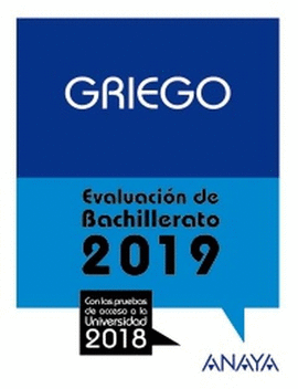 GRIEGO (EVALUACIN DE BACHILLERATO 2019)