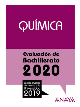 QUMICA (SELECTIVIDAD 2020)