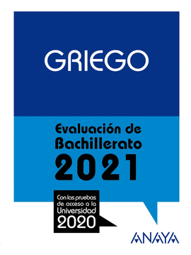 GRIEGO (EVALUACIN DE BACHILLERATO 2021)