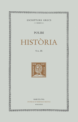 HIST�RIA, VOL. IX (LLIBRES XVIII-XXI)