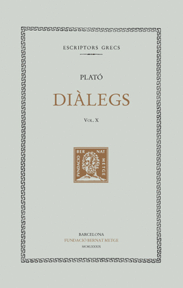 DI�LEGS, VOL. X: LA REP�BLICA (LLIBRES I-IV)