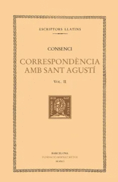 CORRESPOND�NCIA AMB SANT AGUST�, VOL. II