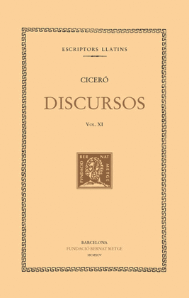 DISCURSOS, VOL. XI: DISCURS DE GRATITUD AL SENAT. DISCURS DE GRATITUD AL POBLE.