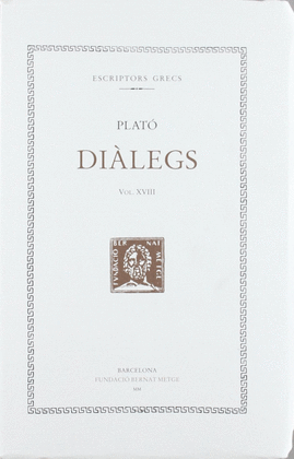 DILEGS, VOL. XVIII: TIMEU. CRTIAS