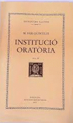 INSTITUCI ORATRIA, VOL. IV (LLIBRE V)