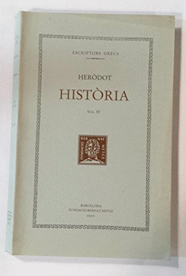 HISTRIA, VOL. IV (LLIBRE IV)