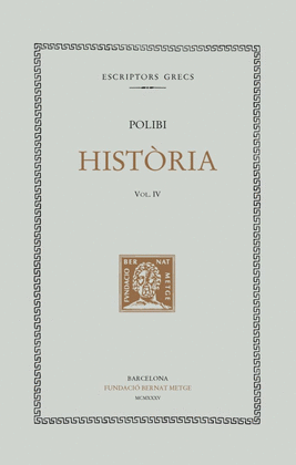 HIST�RIA, VOL. III: LLIBRES III, L-IV, XXXVII