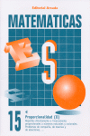 MATEMATICAS ESO N?15 - PROPORCIONALIDAD