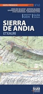 SIERRA DE ANDIA-ETXAURI (MAPAS PIRENAICOS)