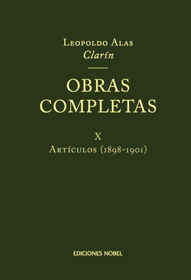 OBRAS COMPLETAS DE CLARN X