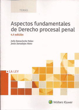 ASPECTOS FUNDAMENTALES DE DERECHO PROCESAL PENAL