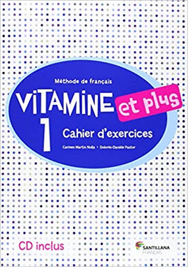 VITAMINE ET PLUS 1 CAHIER+CD+CAHIER MC