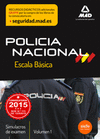 POLICÍA NACIONAL ESCALA BÁSICA (VOL.1) SIMULACROS DE EXÁMEN