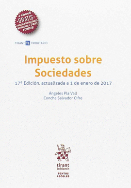 IMPUESTO SOBRE SOCIEDADES 17ª EDICIÓN 2017