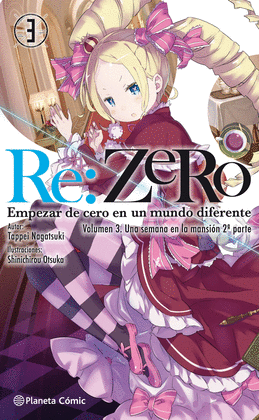 RE:ZERO (NOVELA) Nº 03