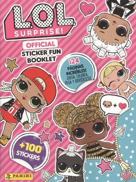 LOL SURPRISE OFFICIAL STICKER FUN BOOKLET