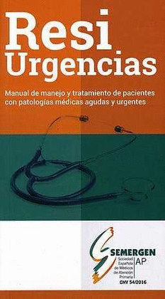 MANUAL DE MANEJO Y TRATAMIENDO DE PACIENTES CON PATOLOGIAS M�DICAS AGUDAS Y URGE